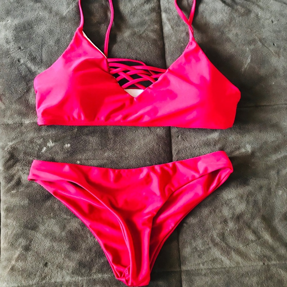 Red Bikini set